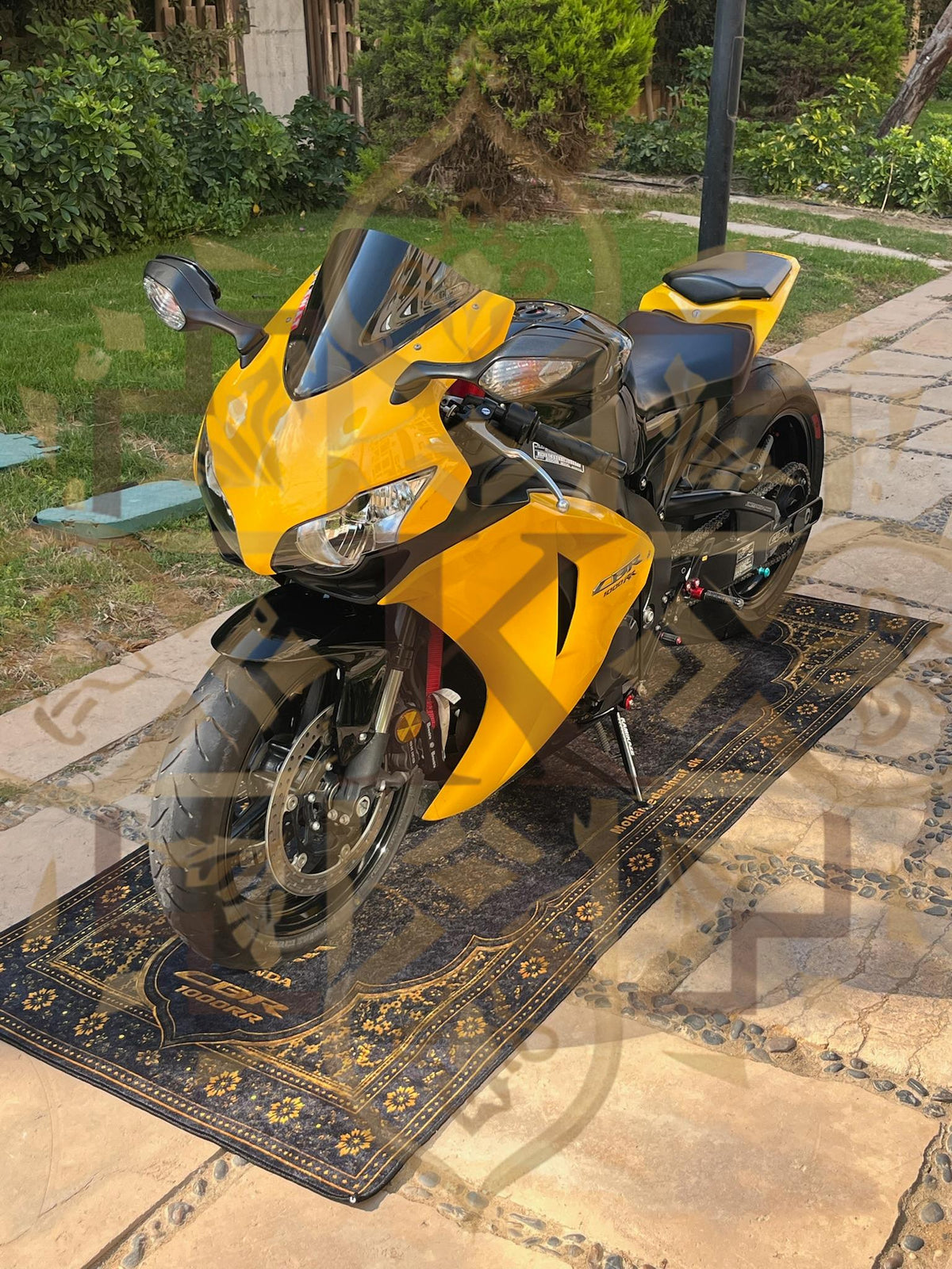 Custom Bike Mat