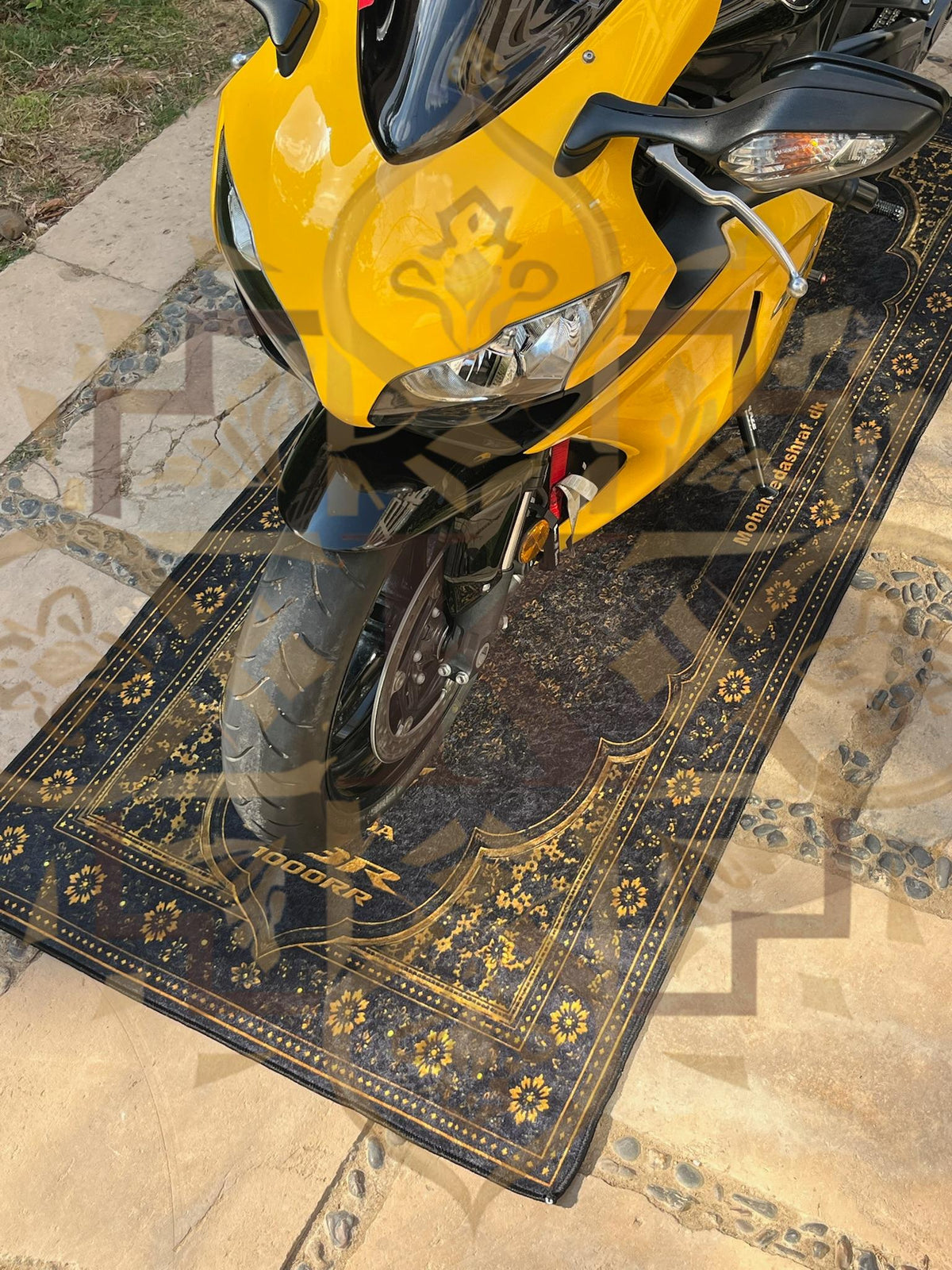 Custom Bike Mat
